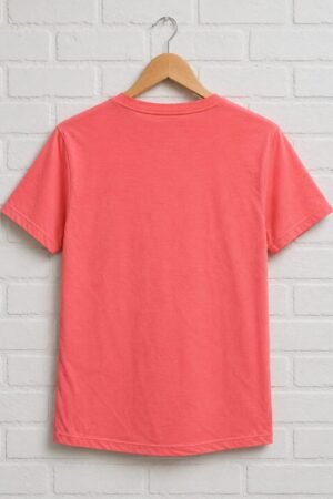 Girls Premium Cotton Jersey Heart Print Top