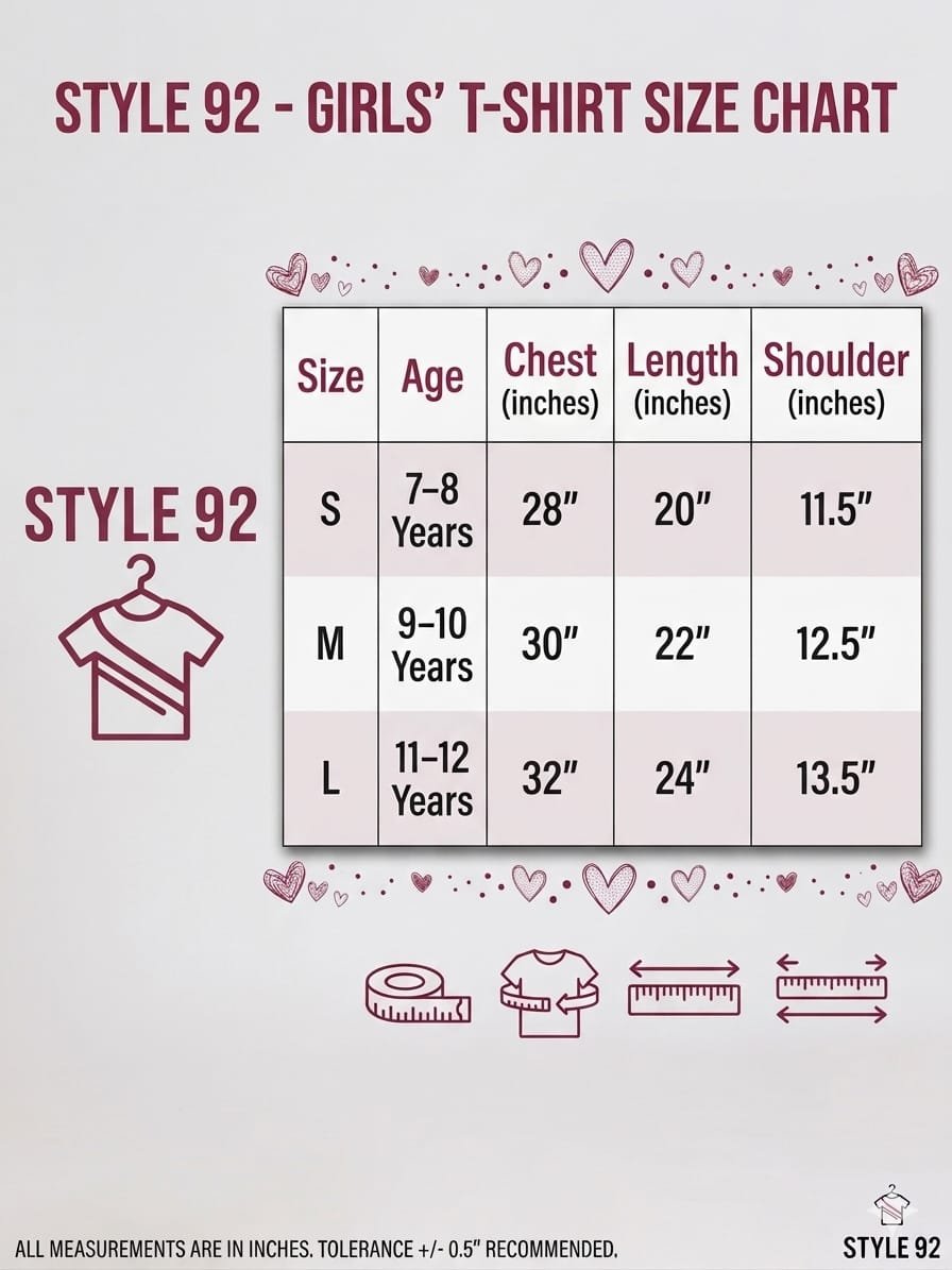 Girls Premium Cotton Jersey Top – Cute Girl Collection - Image 4