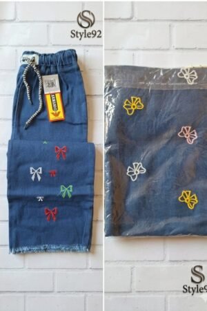 Girls Premium Baggy Denim Jeans