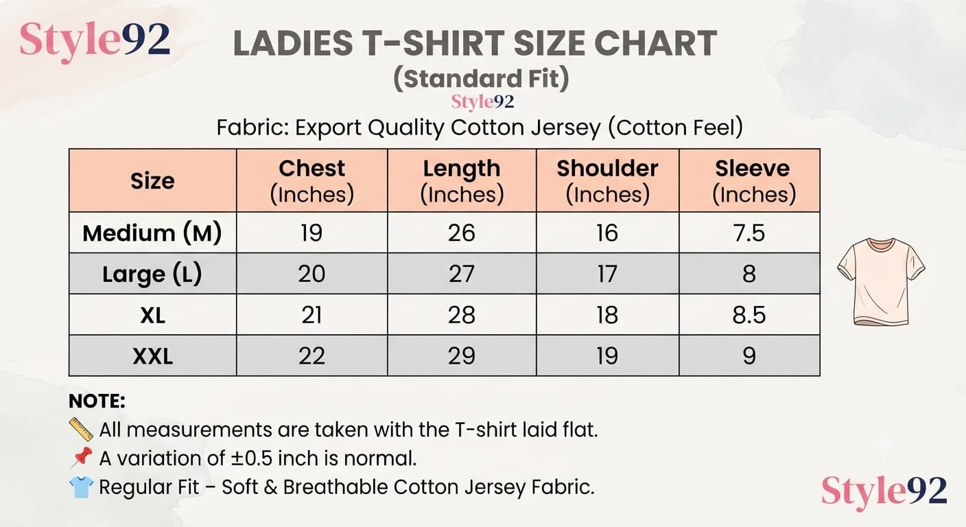 Ladies Cute Cat Print T-Shirt – Red - Image 5