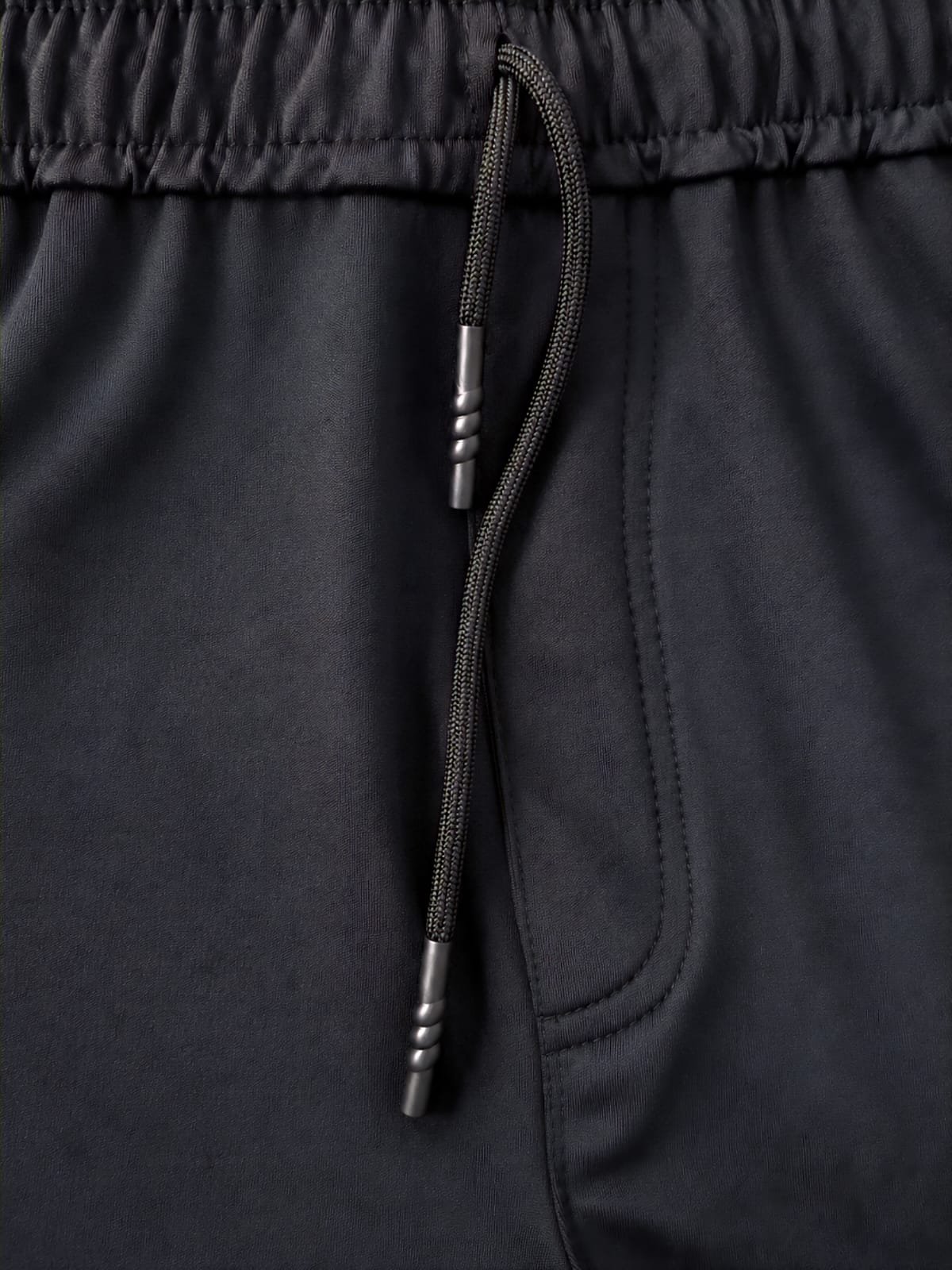 Style92 Premium Black Power Stretch Trouser – EA Sports Logo | Straight Bottom - Image 3
