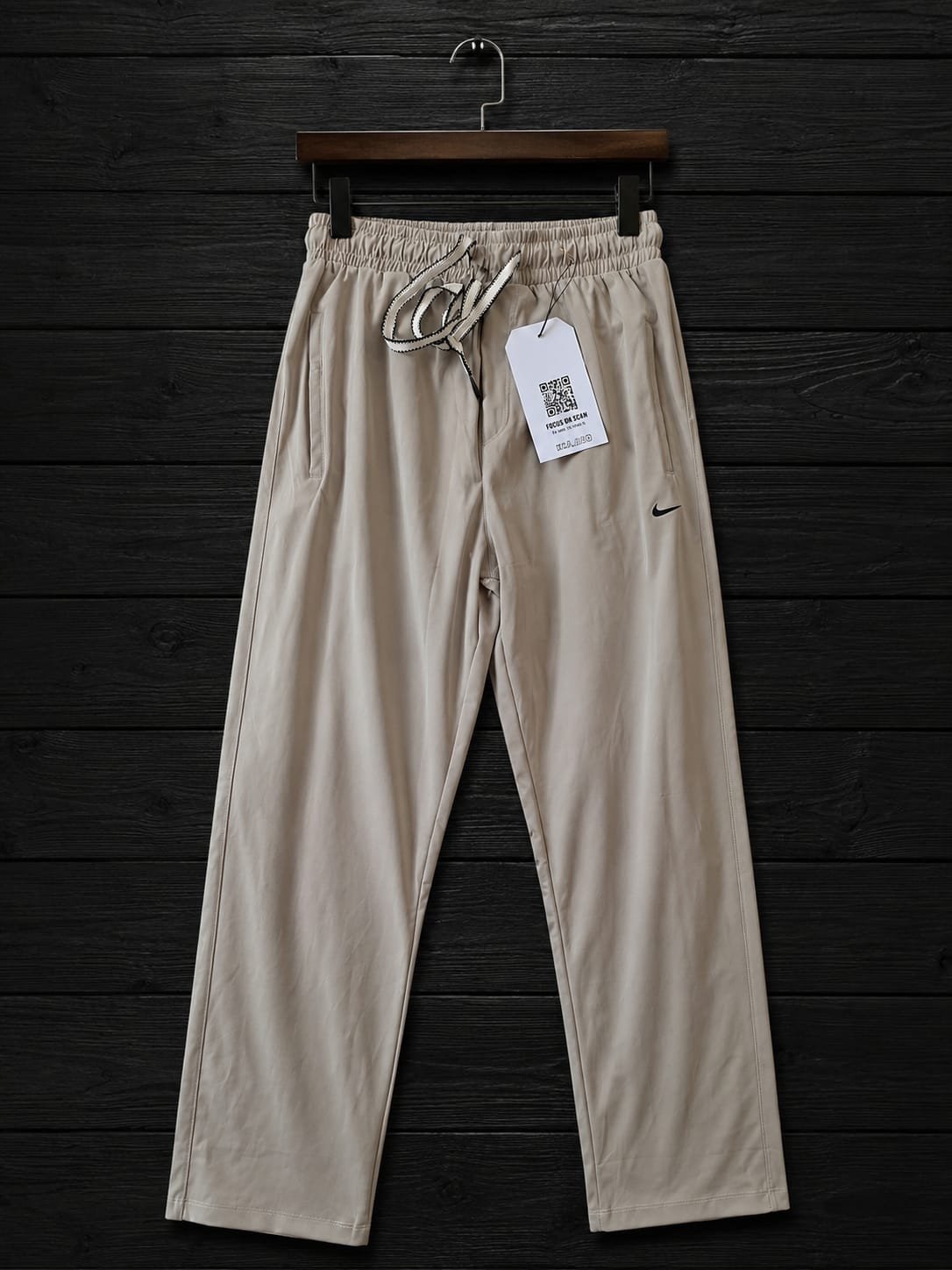 Style92 Premium Imported Power Stretch Lycra Trouser – Beige - Image 3