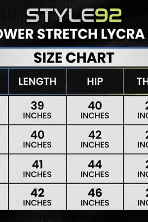 Style92 Premium Black Power Stretch Trouser – EA Sports Logo | Straight Bottom