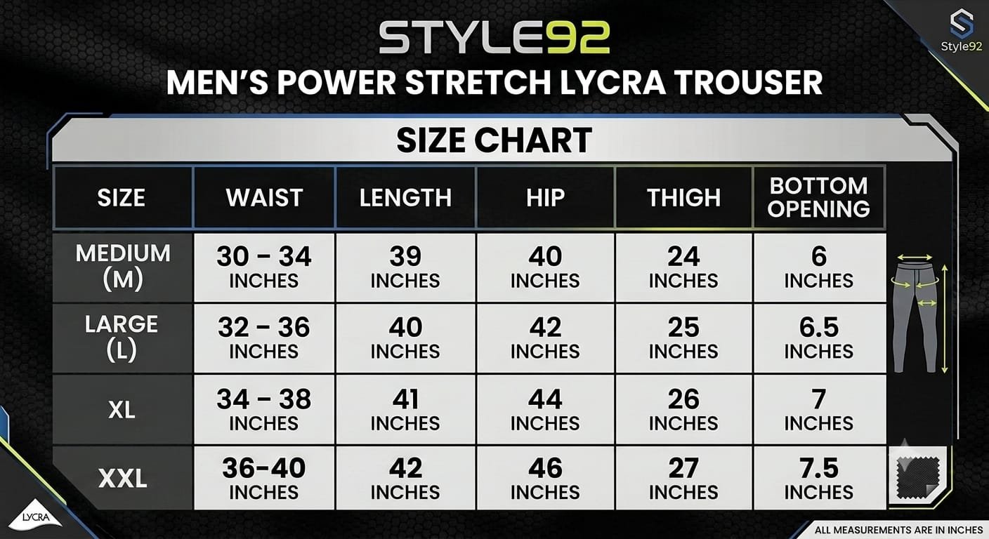Style92 Premium Black Power Stretch Trouser – EA Sports Logo | Straight Bottom - Image 6