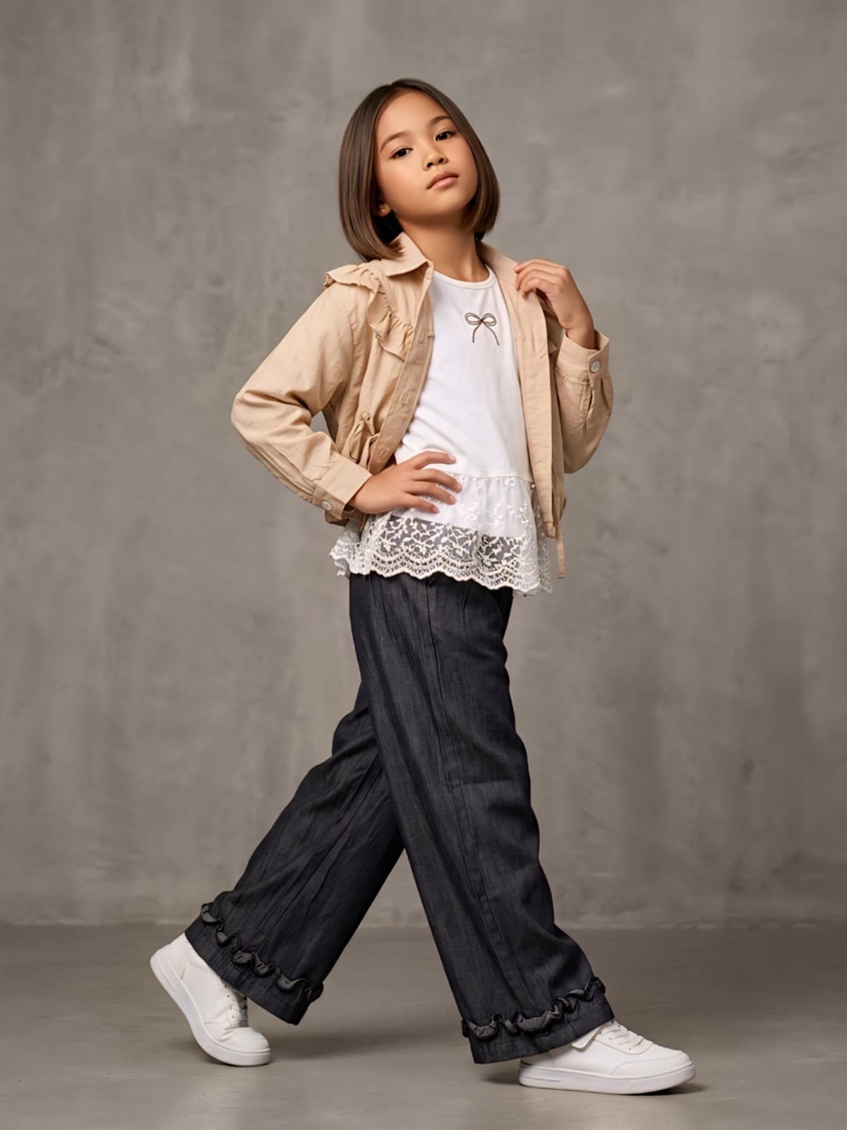 Girls Premium 3 Piece Imported China Fabric Suit – Style92 Pakistan