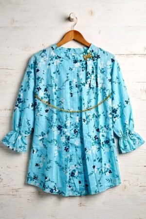 Original Bareeze Lawn Girls Top – Premium Kids Summer Collection | Style92 Pakistan