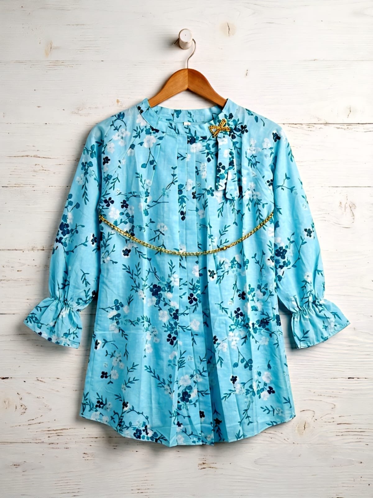 Original Bareeze Lawn Girls Top – Premium Kids Summer Collection | Style92 Pakistan - Image 2