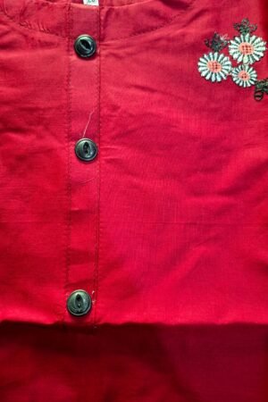 Style92 Original Bareeze Lawn Girls Embroidered Kurta Top – Premium Summer Wear (5–12 Years)