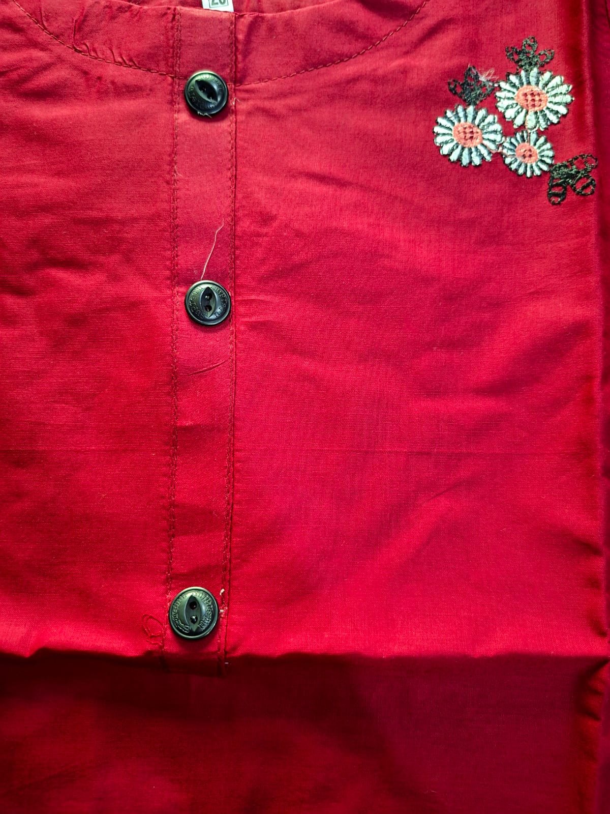 Style92 Original Bareeze Lawn Girls Embroidered Kurta Top – Premium Summer Wear (5–12 Years) - Image 5