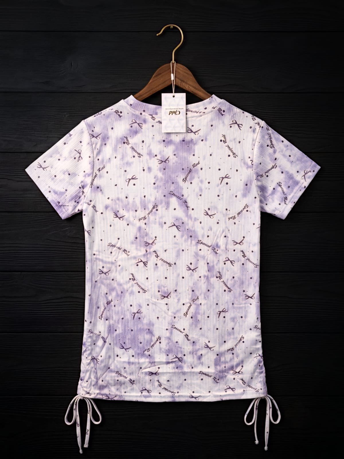 Girls China Imported Premium Stretchable Co-Ord Set – Lavender | Style92 Kids Collection - Image 3