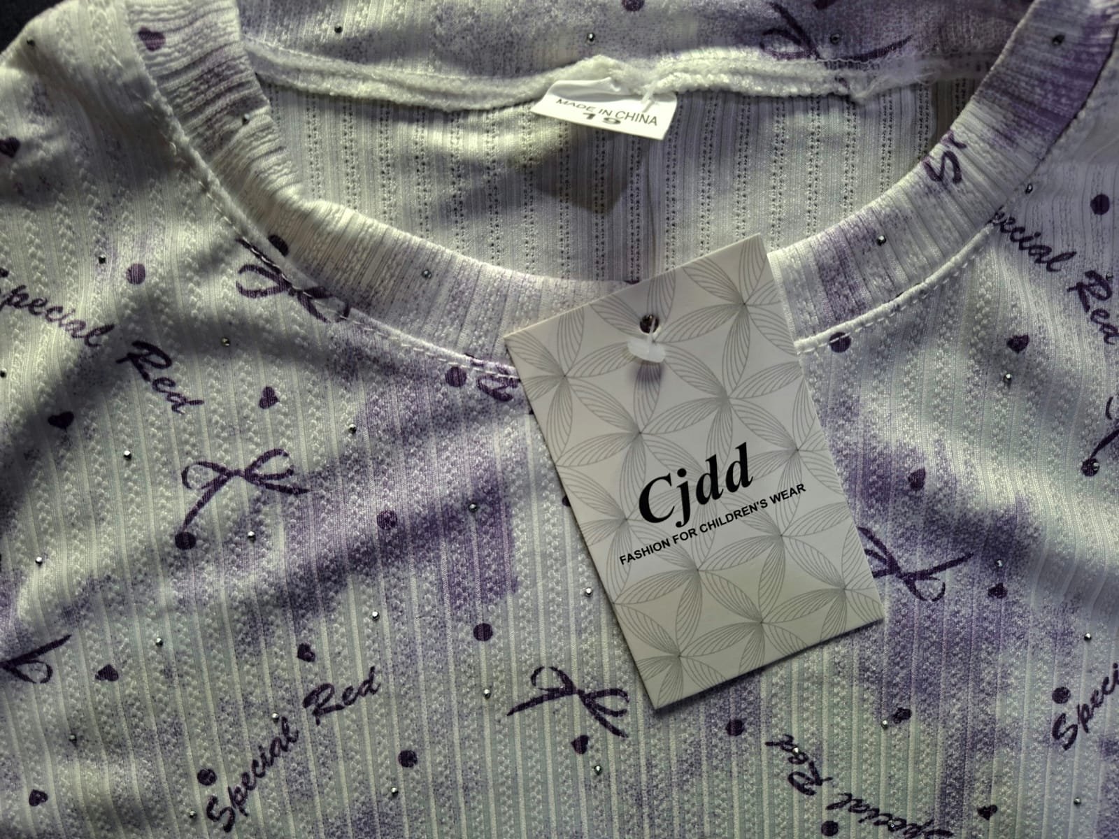 Girls China Imported Premium Stretchable Co-Ord Set – Lavender | Style92 Kids Collection - Image 7