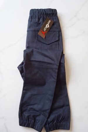 Style92 Boys Jet Black Soft Cotton Jeans Cargo Trousers – Premium 6 Pocket Jogger Pants for Kids (Age 2–14 Years)