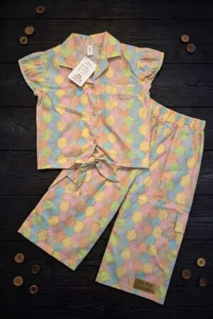 Premium Baby Girls Summer Suit – China Imported Cotton Lawn | Style92
