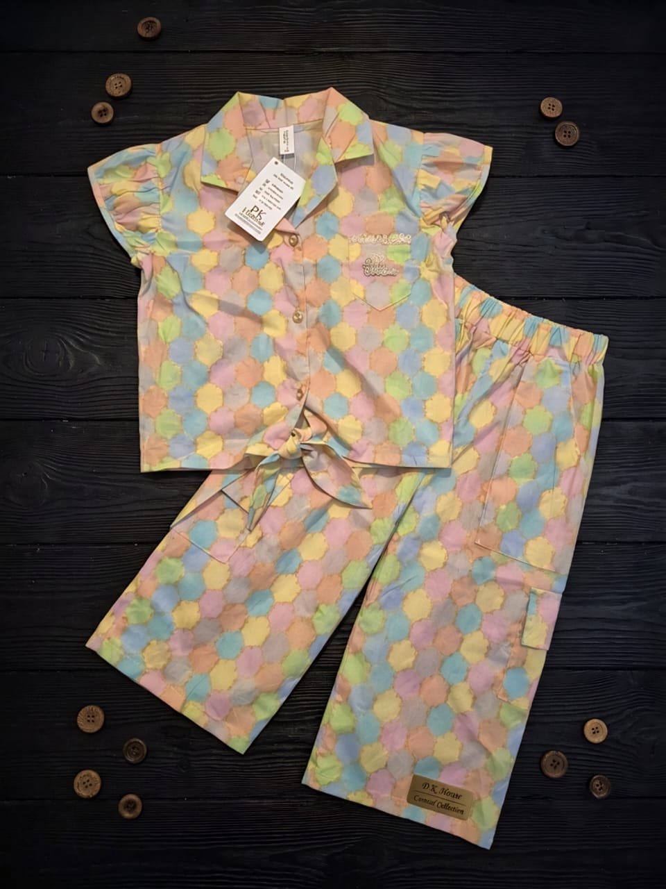 Premium Baby Girls Summer Suit – China Imported Cotton Lawn | Style92