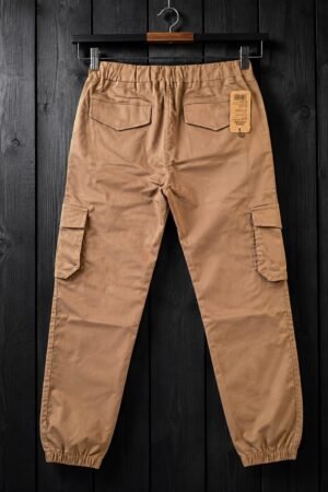 Style92 Premium Export Quality Men's Cargo Trouser – Soft Cotton Jeans Fabric | Slim Fit Jogger Cargo Pants for Casual, Office & Everyday Wear