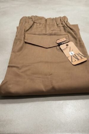 Style92 Premium Export Quality Men's Cargo Trouser – Soft Cotton Jeans Fabric | Slim Fit Jogger Cargo Pants for Casual, Office & Everyday Wear