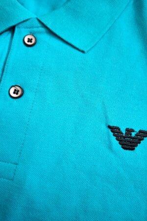 Style92 Sky Blue Polo T-Shirt | Lightweight & Comfortable PK Cotton