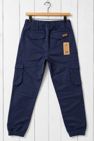 Style92 Premium Export Quality Navy Blue Cargo Trouser – Six Pocket Men's Utility Cargo Pants