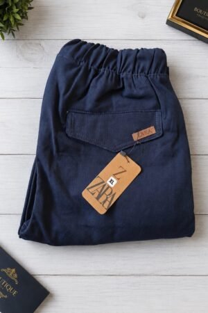 Style92 Premium Export Quality Navy Blue Cargo Trouser – Six Pocket Men's Utility Cargo Pants