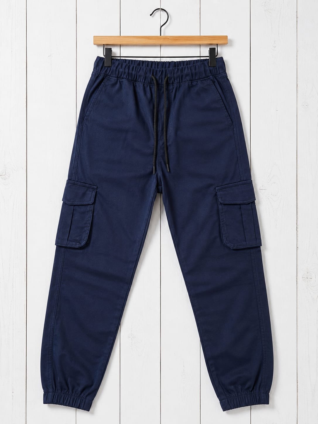 Style92 Premium Export Quality Navy Blue Cargo Trouser – Six Pocket Men's Utility Cargo Pants